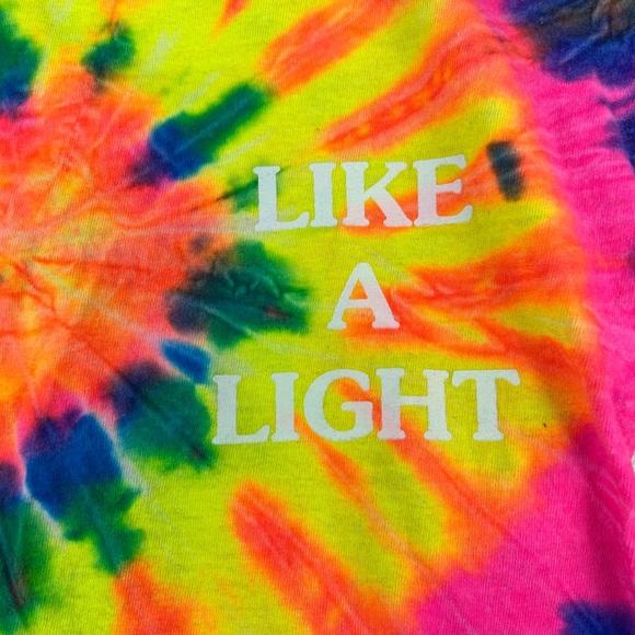 Travis Scott Astroworld Sicko Mode T-Shirt Men's Large L Tie Dye Like A Light - Picture 3 of 4